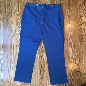 Vineyard Vines Navy Breaker Pants, Size 36x30, NWT